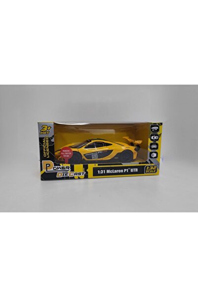 MSZ D-power McLaren P1 GTR - Yellow Die-Cast 1:32