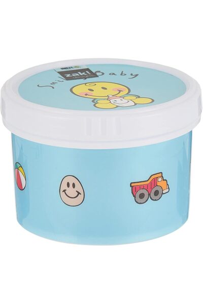 Zak صندوق وجبات خفيفة مبتسم للأولاد من ديزاينز - متعدد الألوان
