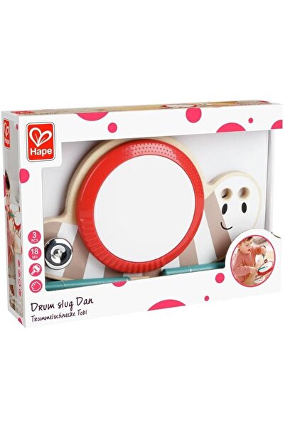 Hape Sledge Dan Drum Toy for Children 18 Months and Up, Multicolor