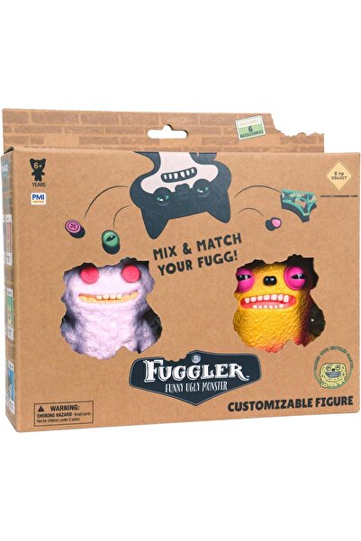 Fuggler Customizable 2-Pack Funny Ugly Monster Collectible Figures