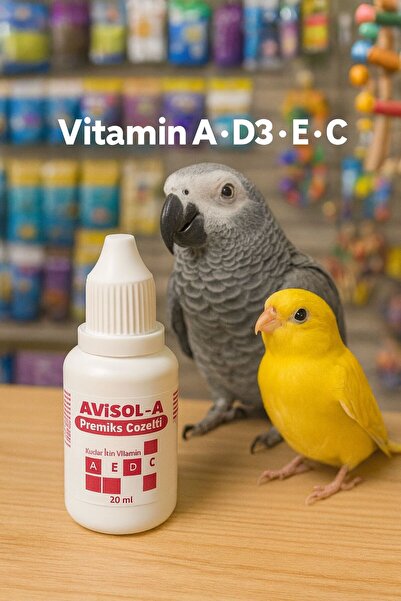 Biyoteknik Biyo Avisol-A Kuşlar İçin Vitamin