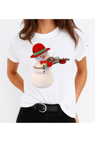 OEM 100% Cotton T-shirt 'Snowman 2'