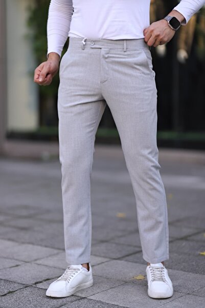 blayn jeans Men's Slim Fit Linen Trousers – Flexible Fabric, Stylish & Casual...