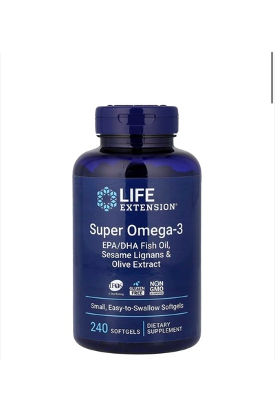 Life Extension Super Omega-3 240 Softgels