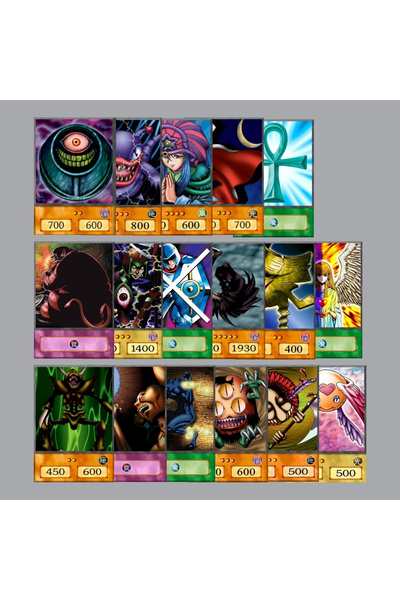 teteoka Yu-Gi-Oh! 100 Random Anime Card Deck - 50 Different Cards Guaranteed - 5 Gift Holographic Cards