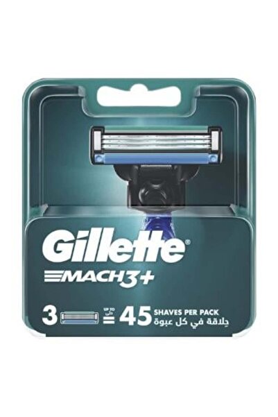 Gillette Mach3+ Razor Blade Refill - 3 Pack