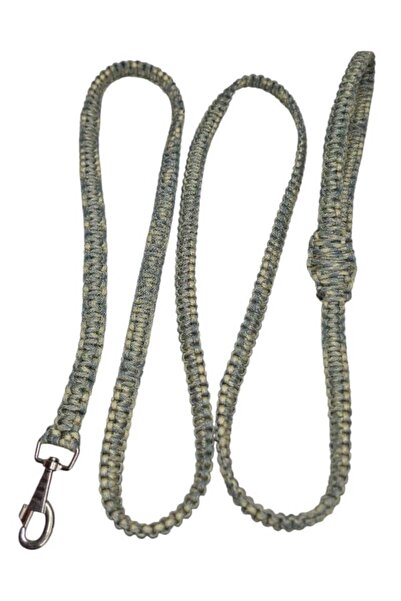 moonparacord Dog Walking Leash Cream Gray 215 cm