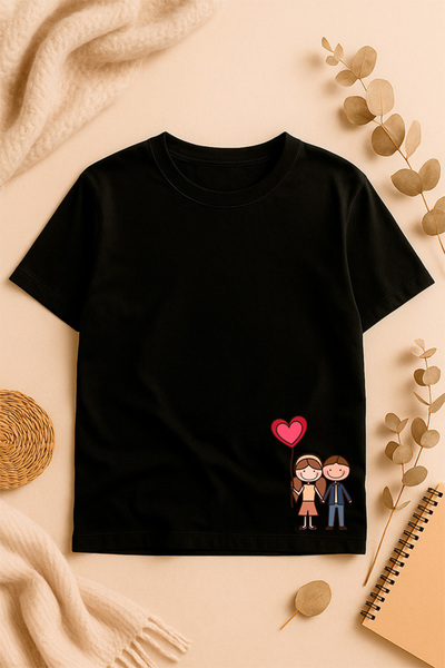 SVART WEAR supradimensionat cu imprimeu tricou Cu imprimeu pe tricou față cu ...