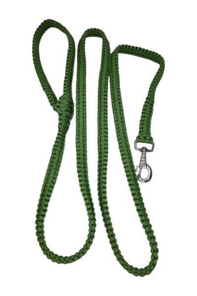 moonparacord Dog Walking Rope Oman Green 205 cm