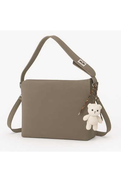 zetus Sydney Model Adjustable Strap Women's Hand and Shoulder Bag (Charm Gift)