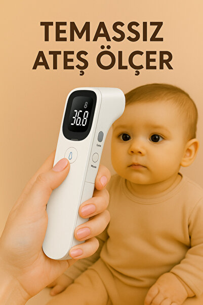 MorBebe Bebek Ateş Ölçer I Temassız Ateş Ölçer I Gıda ısı Ölçer I Kızılötesi ...