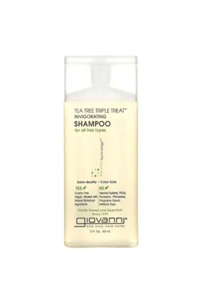 Giovanni Giovanni Triple Strengthening Tea Tree Shampoo for All Hair Types - ...