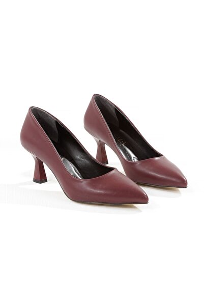 Y ESMA Stiletto Bordo Pointed Toe Closed 5 cm Cupped Heel with Round Toe New Season