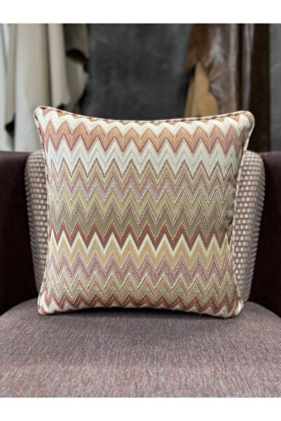 Fabricland Dokuma Chevron Serisi Yastık Kılıfı - Miss105 - 43x43 Ölçü