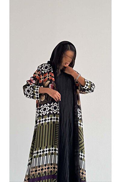 AYA مورد عباية شيفون مطبوعة