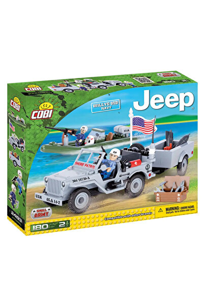COBI Jeep Willis MB Navy, 180 pieces ( COBI-24193 )