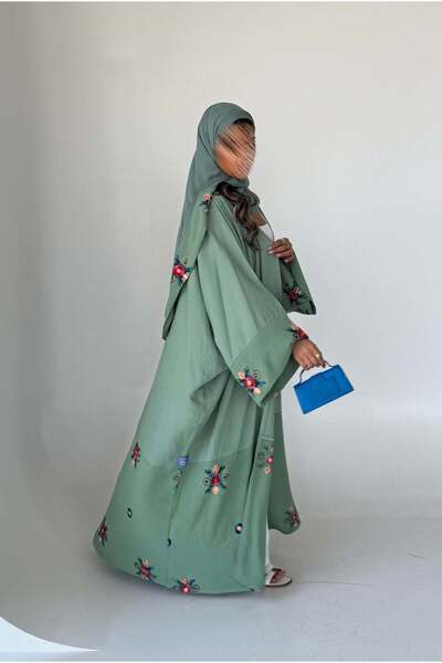 AYA mw1372-Black-Chiffon-Cool-Summer-Abaya