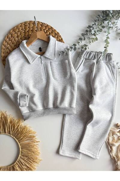 vera kids Children's Suit with a Collar and Half-Zipper.