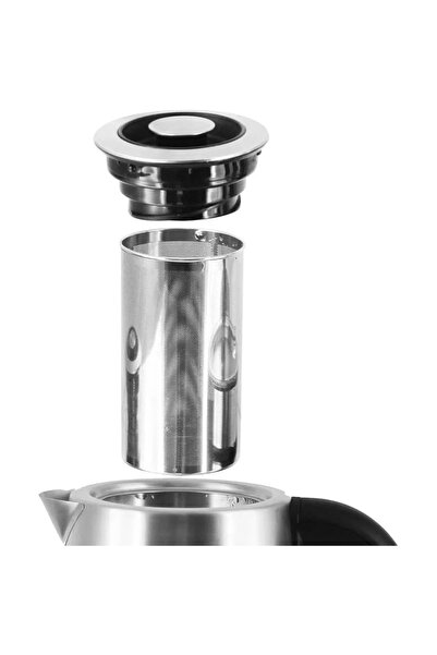 Denx DX3408 Electric Kettle with Borosilicate Glass, 1.8 Liter Capacity, 1500 Watts