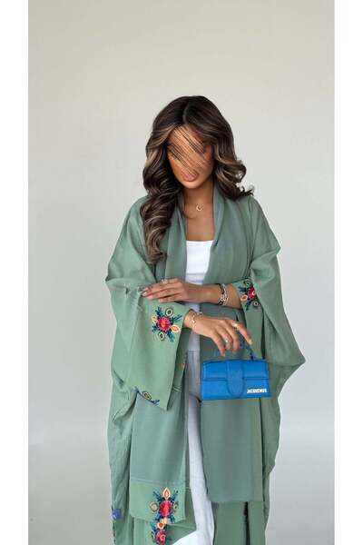 AYA mw1372-Black-Chiffon-Cool-Summer-Abaya