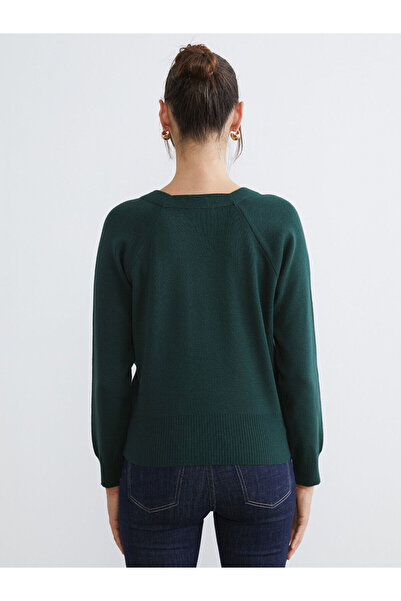 LC Waikiki Pulover de damă cu guler dublu