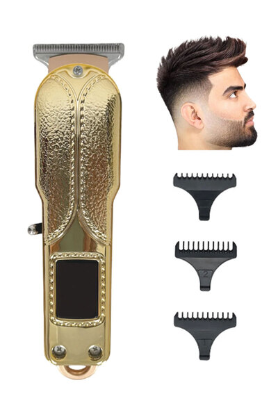 Muchmy ماكينة حلاقة شعر الوجه الكهربائية وماكينة حلاقة اللحية بشاشة رقمية وما...