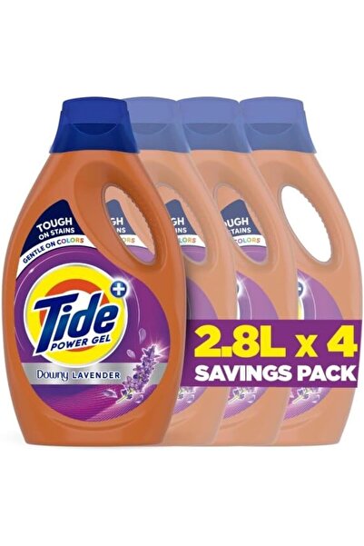 Tide Power Gel Laundry Detergent Lavender Fresh, 11.2 L (2.8L x 4)