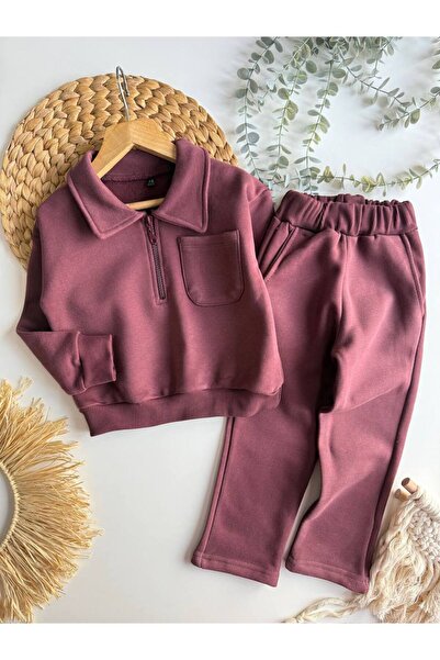 vera kids Children's Suit with a Collar and Half-Zipper.