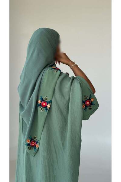 AYA mw1372-Black-Chiffon-Cool-Summer-Abaya