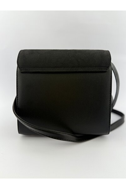 SİNİSA BAG Women's Vintage Model Suede Detailed Shoulder Bag