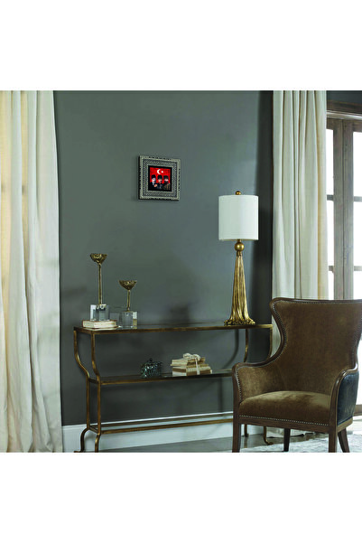 Sadrazam Talat, Enver, Cemal Pasha Printed Wooden Mdf Anatolian Painting 20cm X 20cm |   1G-3Paşalar