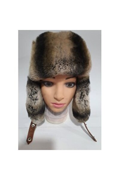 PFA CIOCARLAN ELENA CBU009 - pălărie din piele de oaie cu urechi pentru bărba...