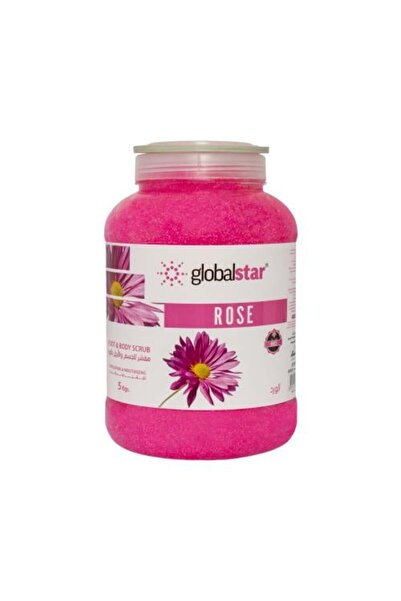 Globalstar Global Star Body and Leg Scrub with Roses, 5 kg