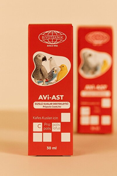 Biyoteknik Avi-ast Kuşlar Için Solunum Sistemi Güçlendirici 30 Cc