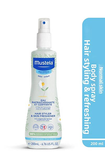 Mustela Bebek Mustelas Hair Styler & Skin Refresher with Organic Chamomile 200ml