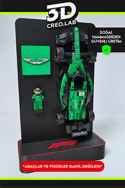 3Dcreo.lab Lego Formula 1 Speed Champions Tekli Sergileme Standı
