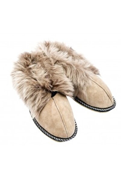 PFA CIOCARLAN ELENA Papuci, blană și piele naturală, damă (cizme), crem, F020...