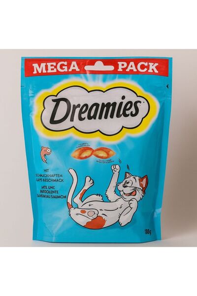 Dreamies Somonlu Mega Kedi Ödül Maması 180 G 2 Adet