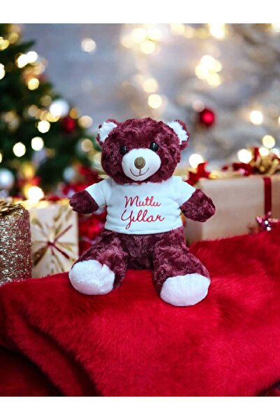 Mellito دمية دب قطيفة لطيفة من تويز عالية الجودة كهدية للعام الجديد السعيد مع...