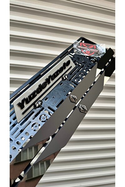 YUZDEYUZOTO 1. Sınıf Pleksi Plakalık Mat Renault uyumlu (2 Adet) ‘KOKU HEDİYELİ