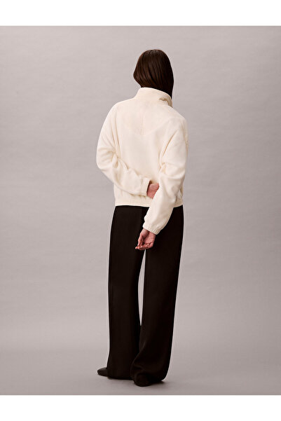 Calvin Klein Polar Fleece Zip Neck Sweatshirt