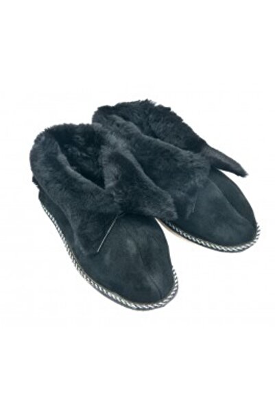 PFA CIOCARLAN ELENA Γυναικείες παντόφλες (μπότες) από γούνα και γνήσιο δέρμα,...