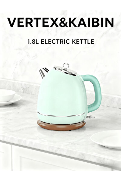 Arab Dalla Kettle with Boil Dry Protection ,Auto Shut Off, Tea or Coffee 1.8L
