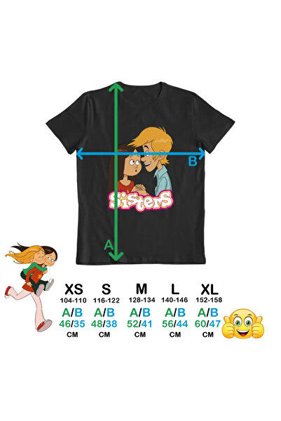 OEM Kids Boys T-Shirt The Sisters Wendy Maxence The Sisters Max Valentines Dragobete