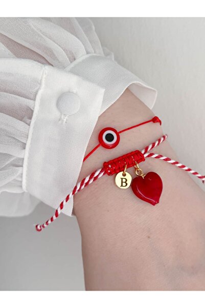 CHARMLUCKY Murano Heart Charm Bracelet