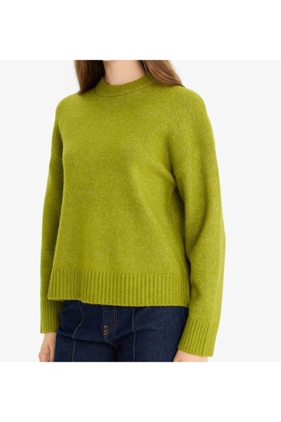 Vaniza Standard Size Plain Green Sweater