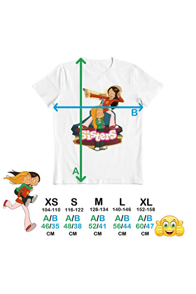 OEM Kids Boys T-Shirt The Sisters Cartoons