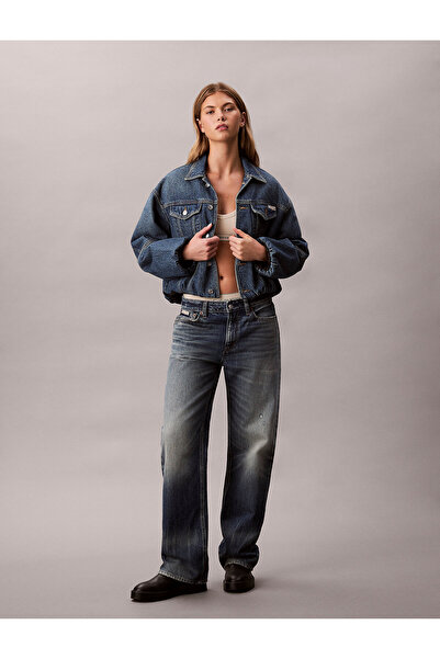 Calvin Klein Relaxed Denim Bubble Jacket
