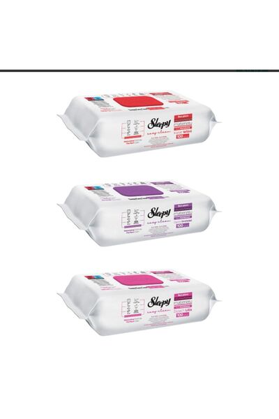 Sleepy PACHET 3 Șervețele umede cu BICARBONAT pentru suprafețe Easy Clean Ble...