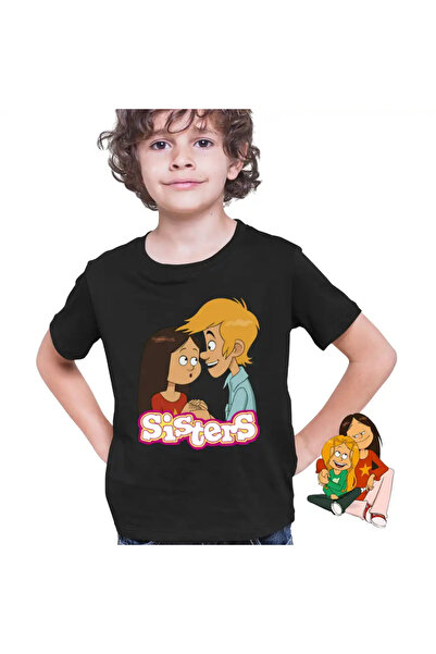 OEM Kids Boys T-Shirt The Sisters Wendy Maxence The Sisters Max Valentines Dragobete